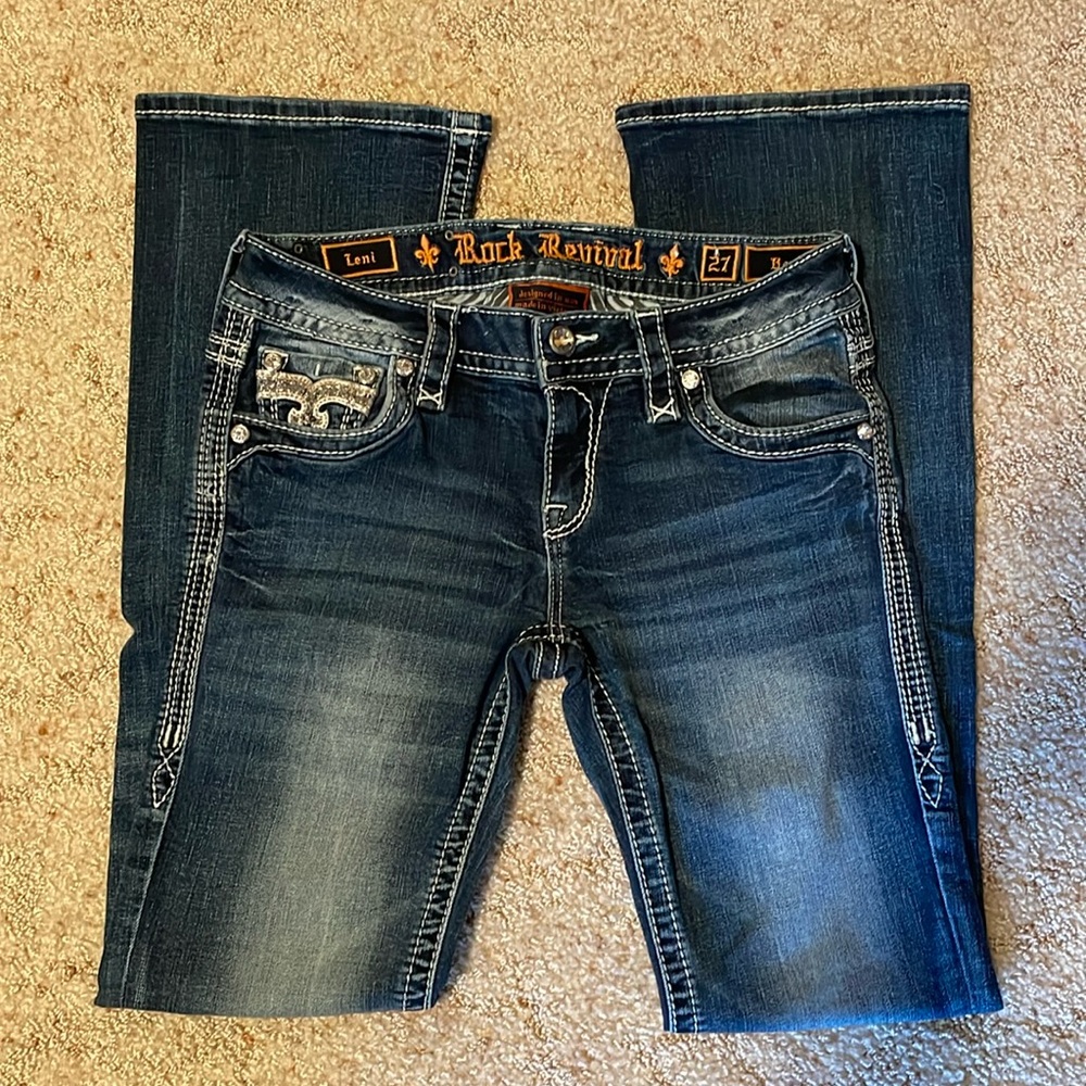Rock Revival Leni boot cut jeans 27